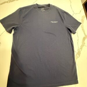 Armani Exchange Men's Navy T-Shirt